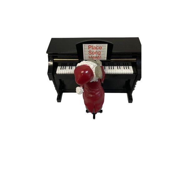 Mr Christmas Mouse Pianist Music Box Maestro Holiday Decor 9 Songs Volume Contro - Picture 3 of 16